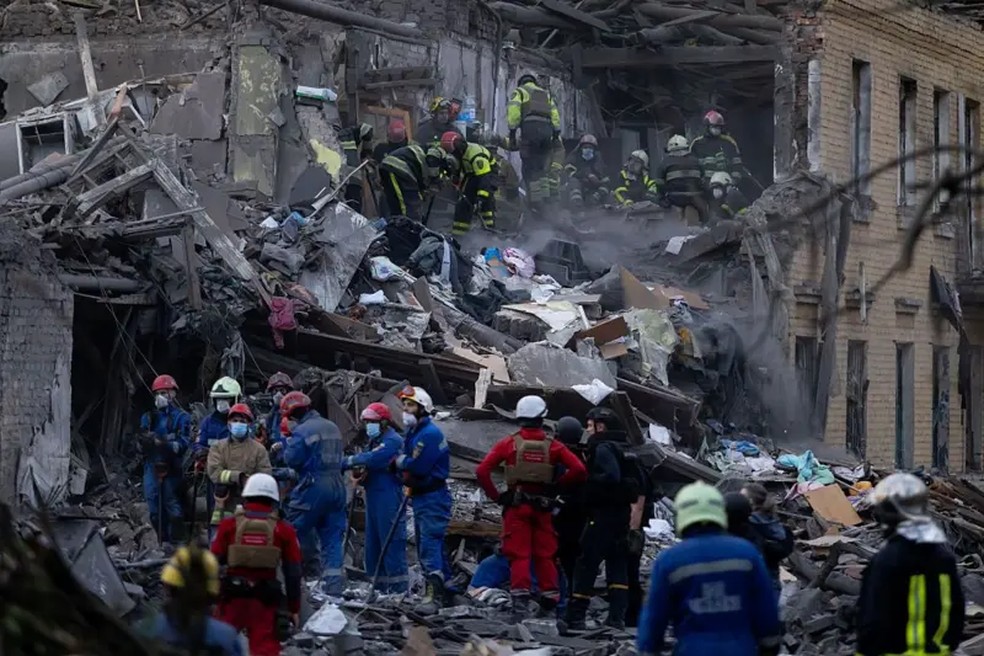 Se os EUA virarem as costas para a Ucrânia, isso representará um fardo colossal para a Europa. — Foto: Global Images Ukraine via Getty Images/BBC