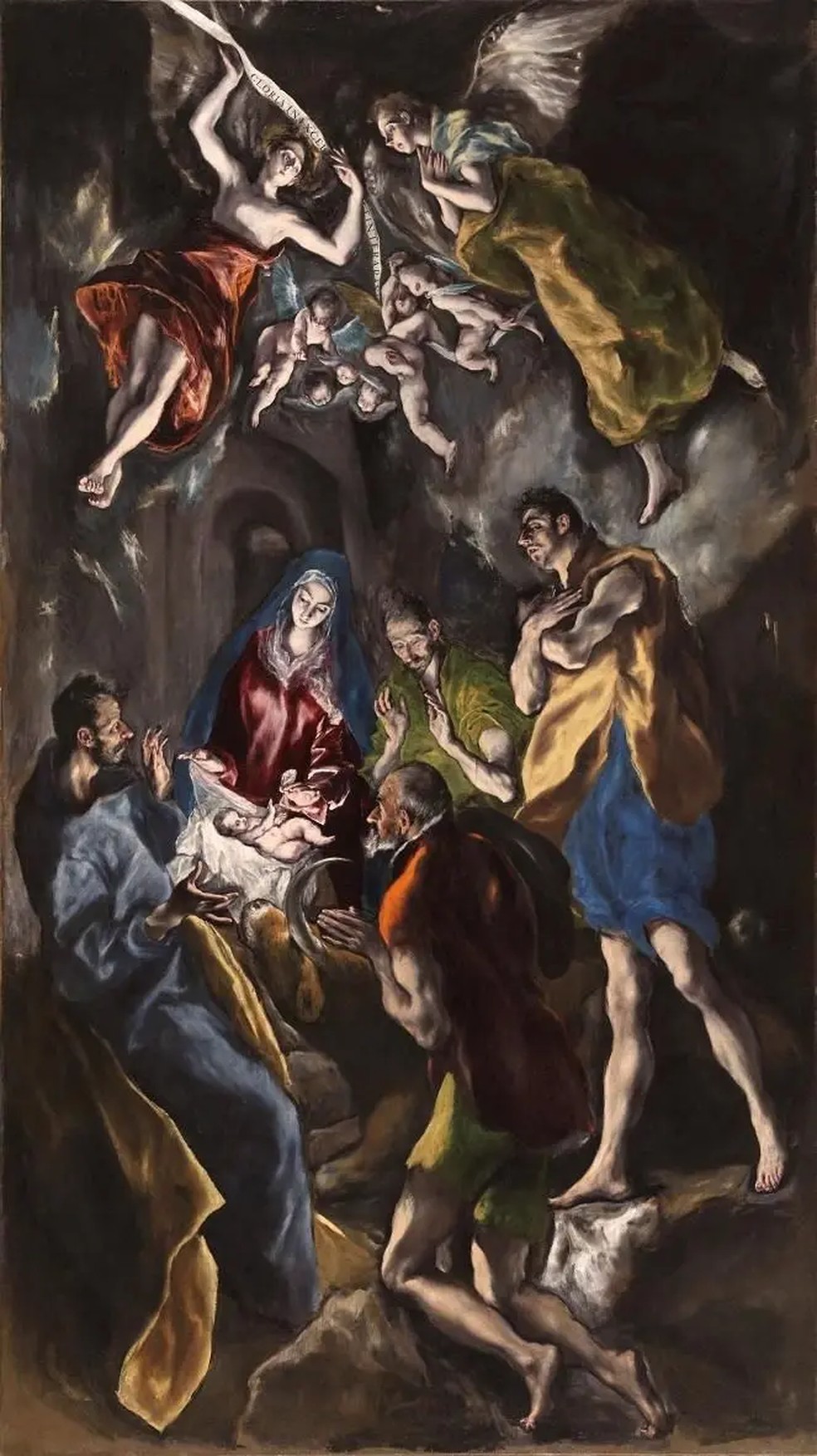 Adoração dos Magos, de El Greco — Foto: Domínio Público/ WikiCommons
