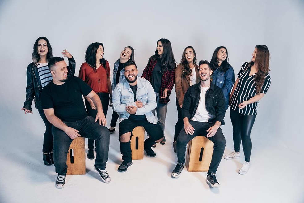 O ministério de louvor Fhop Music — Foto: Divulgação