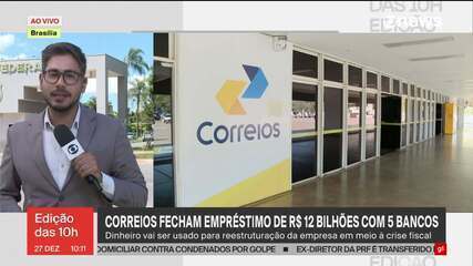 Correios fecham empréstimo de R$ 12 bilhões com 5 bancos