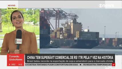 Brasil bate recorde em exportações de soja e amendoim para a China