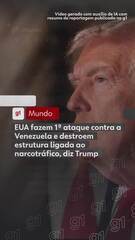EUA fazem 1º ataque contra a Venezuela