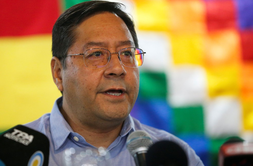 Luis Arce Catacora, ex-presidente da Bolívia — Foto: Reuters/Mariana Greif