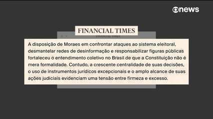 'Financial Times' inclui Moraes entre as 25 pessoas mais influentes do ano, na categoria 'heróis'