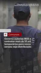 Governo autoriza IBGE a contratar mais de 39 mil temporários para novos censos