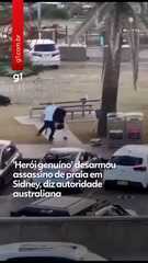 'Herói genuíno' desarmou assassino de praia em Sydney, diz autoridade australiana