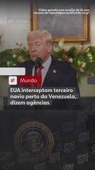 EUA interceptam terceiro navio petroleiro perto da Venezuela, dizem agências