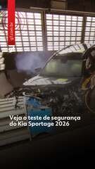 Veja o teste de segurança do Kia Sportage 2026