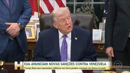 Governo Trump sanciona familiares de Maduro e petróleo da Venezuela