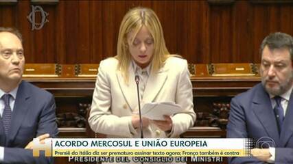 Itália considera prematuro assinar acordo entre UE e Mercosul agora