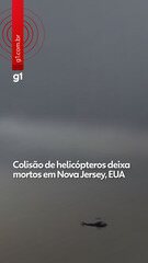 Colisão de helicópteros em Nova Jersey, nos EUA
