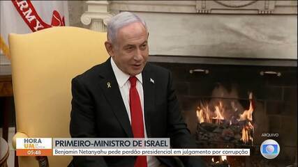 Benjamin Netanyahu solicita perdão presidencial em julgamento por corrupção