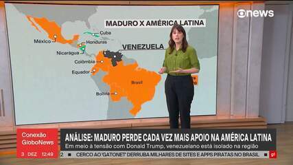 Em meio à tensão com Trump, Maduro se isola na América Latina