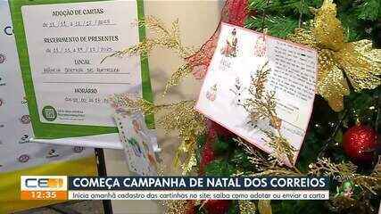 Começa a campanha de adoção de cartas do Natal dos Correios