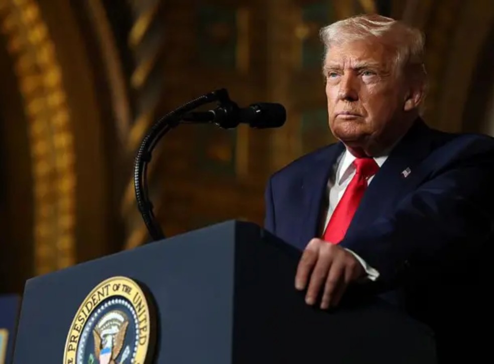No mês passado, o presidente Trump ordenou que as Forças Armadas dos EUA se preparassem para uma ação na Nigéria. — Foto: AFP via Getty Images