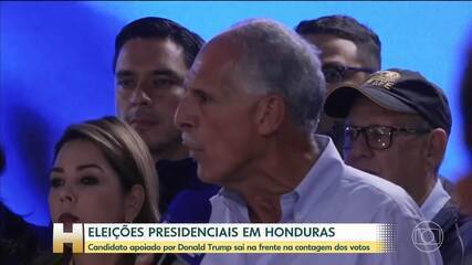 Candidato apoiado por Trump sai na frente nas eleições de Honduras