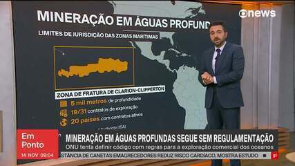 Mineração em águas profundas segue sem regulamentação