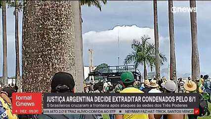 Justiça argentina decide extraditar condenados pelos ataques de 8 de janeiro