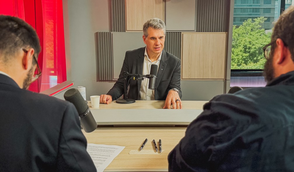 Ciro Possobom, presidente da Volkswagen do Brasil — Foto: Kaique Mattos/g1