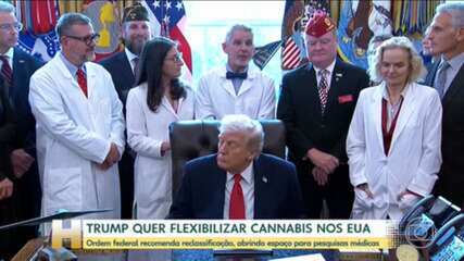 Trump assina decreto para reclassificar cannabis nos EUA