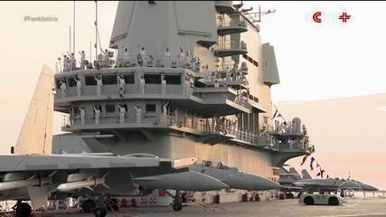 Veja detalhes do USS Gerald R. Ford, maior navio de guerra do mundo