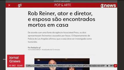 Rob Reiner, ator e diretor, e esposa são encontrados mortos em casa