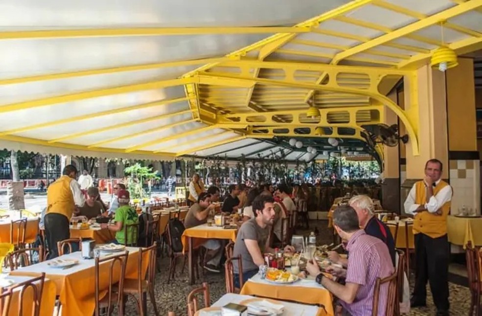 O Amarelinho, no Rio, tornou-se uma espécie de ícone nacional do chope — Foto: Divulgação