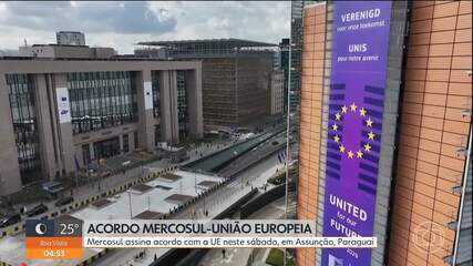 Mercosul assina acordo com a UE neste sábado (17)