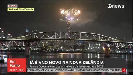 Já é 2026 na Nova Zelândia