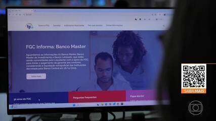 FGC diz que 150 mil credores do banco Master começam a receber garantias