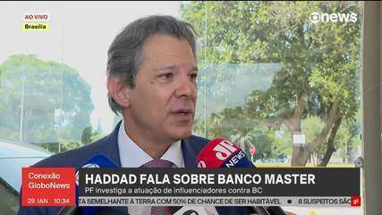 Caso Master: Haddad diz que não havia diálogo entre BC e Fazenda na gestão Campos Neto
