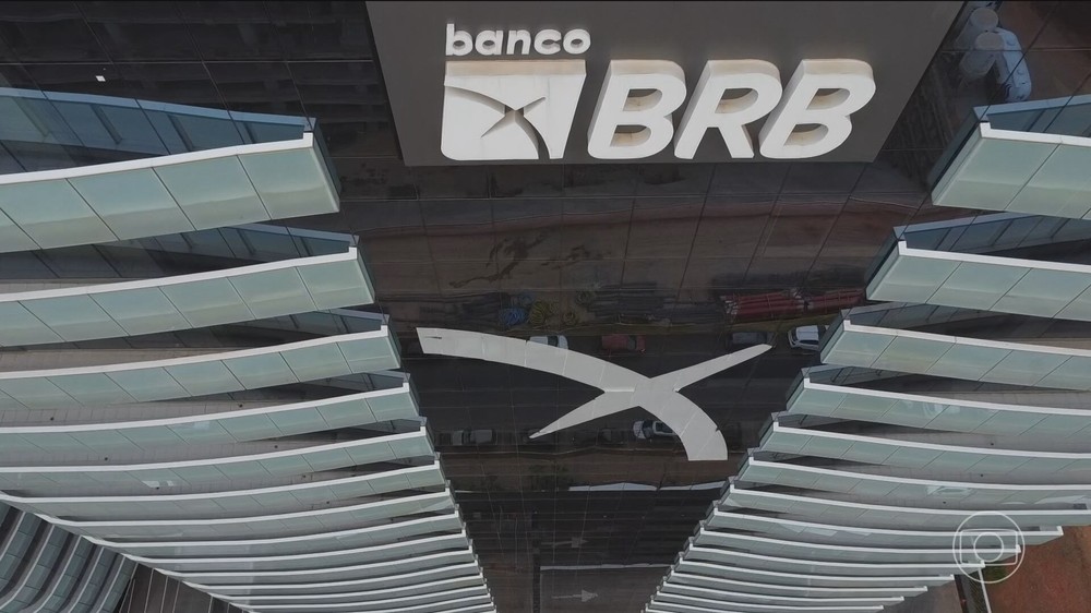 Banco Central determinou que BRB reserve R$ 3 bilhões para manter operações em segurança — Foto: Reprodução/TV Globo