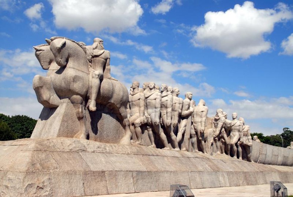 O resgate dos bandeirantes na historiografia paulista foi, para Jessé Souza, parte de um projeto de dominação ideológica — Foto: Getty Images via BBC