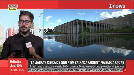 Itamaraty deixa de administrar embaixada argentina em Caracas