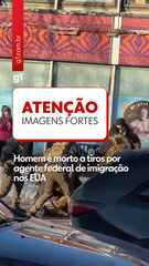 Homem é morto a tiros por agente federal de imigração nos EUA