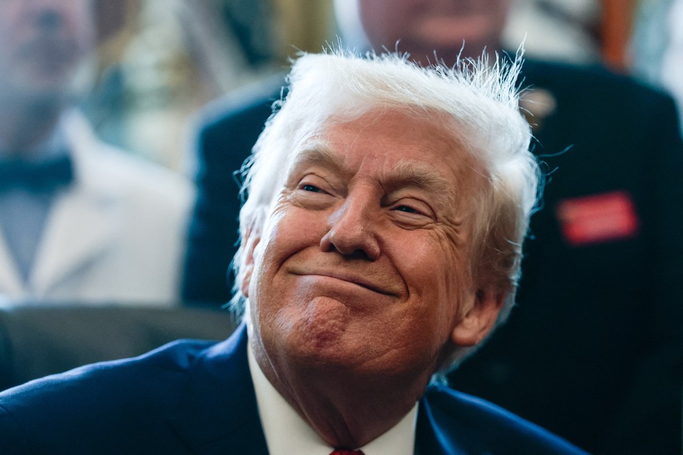 O presidente dos EUA, Donald Trump. — Foto: REUTERS/Evelyn Hockstein