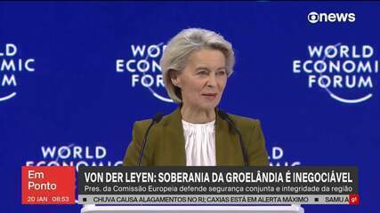 Von der Leyen: Soberania da Groenlândia é inegociável