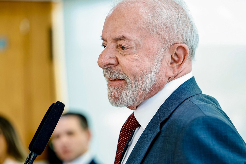O presidente Lula durante cerimônia no Palácio do Planalto em dezembro de 2025 — Foto: Ricardo Stuckert/Presidência da República