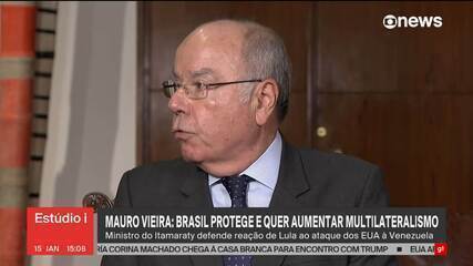 Chanceler diz que Brasil não podia ter reagido de outra forma sobre ação dos EUA na Venezuela
