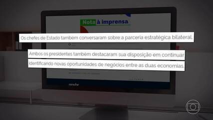 Lula conversa por telefone com Xi Jinping sobre 'defesa do multilateralismo'