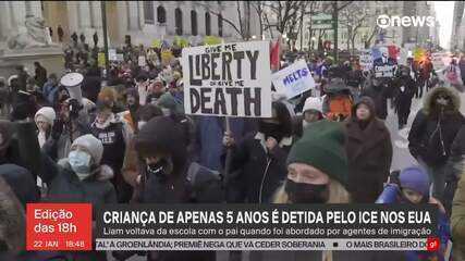 Criança de 5 anos é detida pela imigração nos EUA