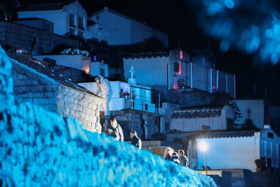Alain Orsoni foi morto durante o funeral da própria mãe, na Córsega — Foto: Pascal Pochard-Casabianca/AFP