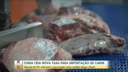 China cria nova taxa para importação de carne bovina