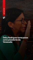 Delcy Rodríguez toma posse como presidente da Venezuela&nbsp;