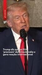 Trump diz que os EUA precisam da Groenlândia e gera reação internacional