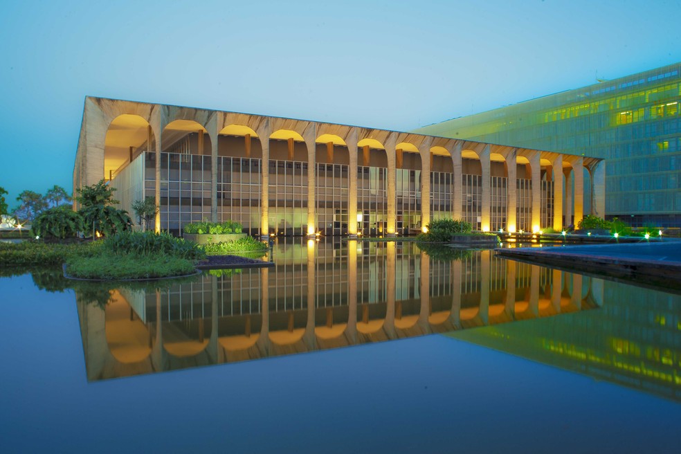 Palácio do Itamaraty — Foto: Reprodução/ Agência Brasília