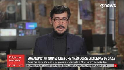 Lula é convidado por Trump para integrar 'conselho de paz' em Gaza