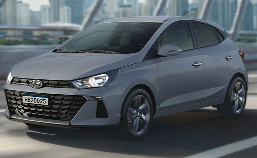 Hyundai HB20 — Foto: divulgação/Hyundai