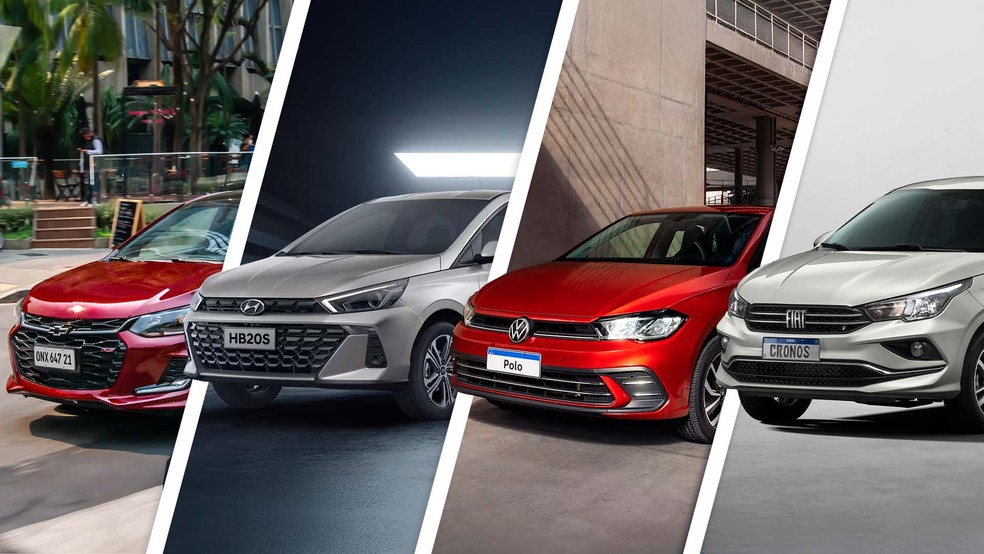 Veja os carros que menos consomem combustível no Brasil — Foto: g1