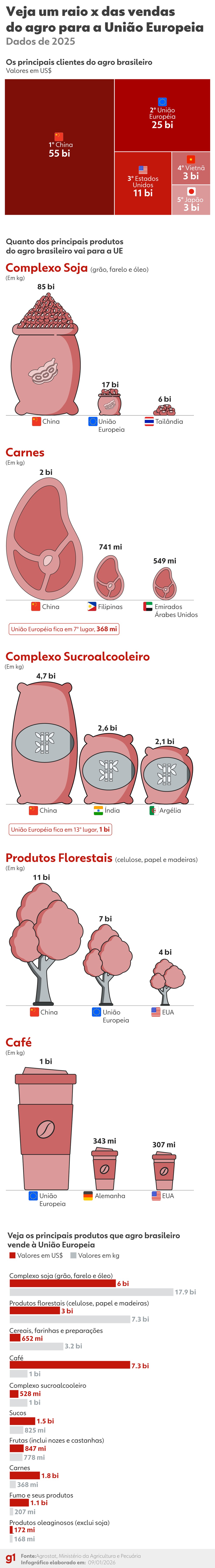 Raio X dados 2025 — Foto: Arte g1